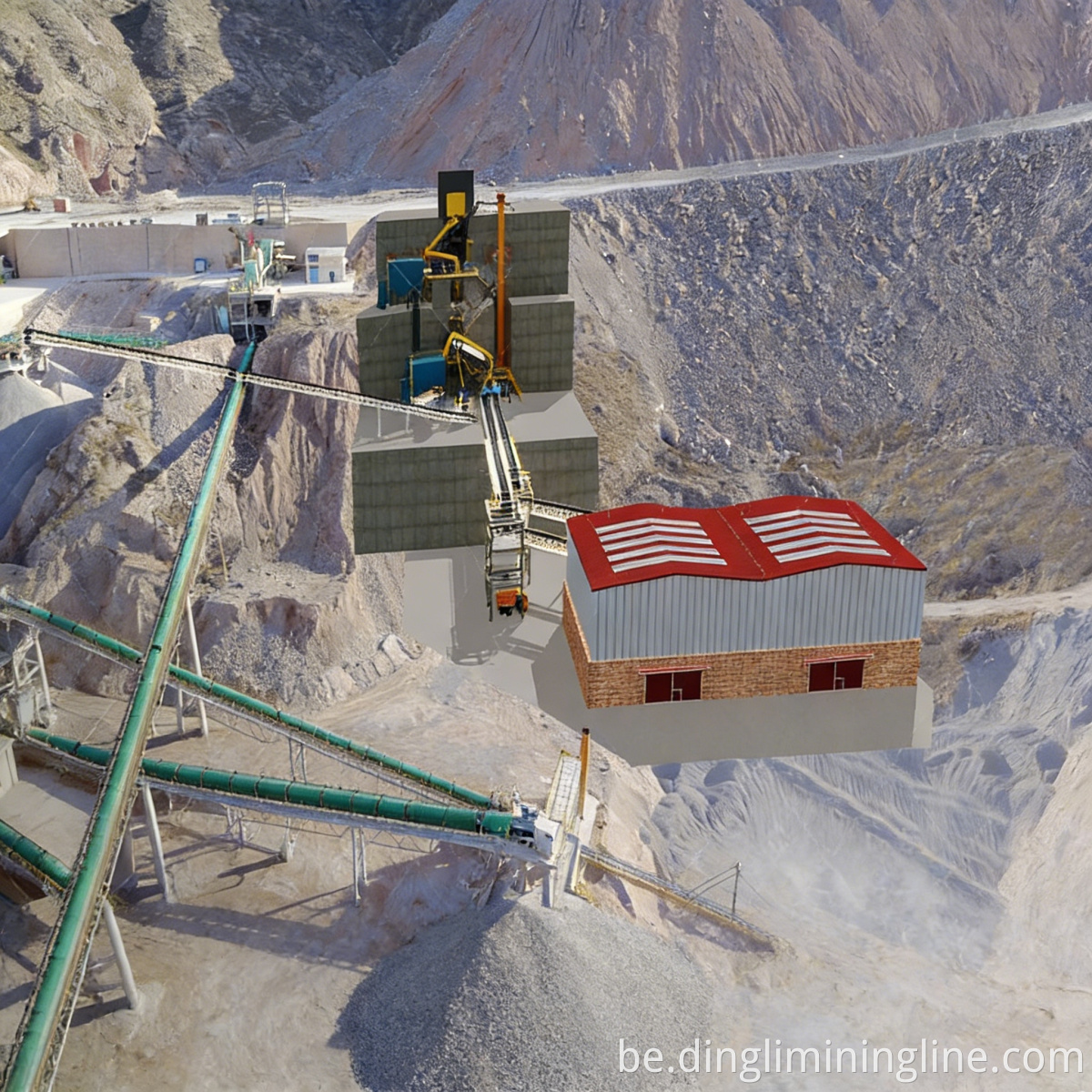 Вытворчая лінія па апрацоўцы трывалага каменя Durable Stone Processing Production Line